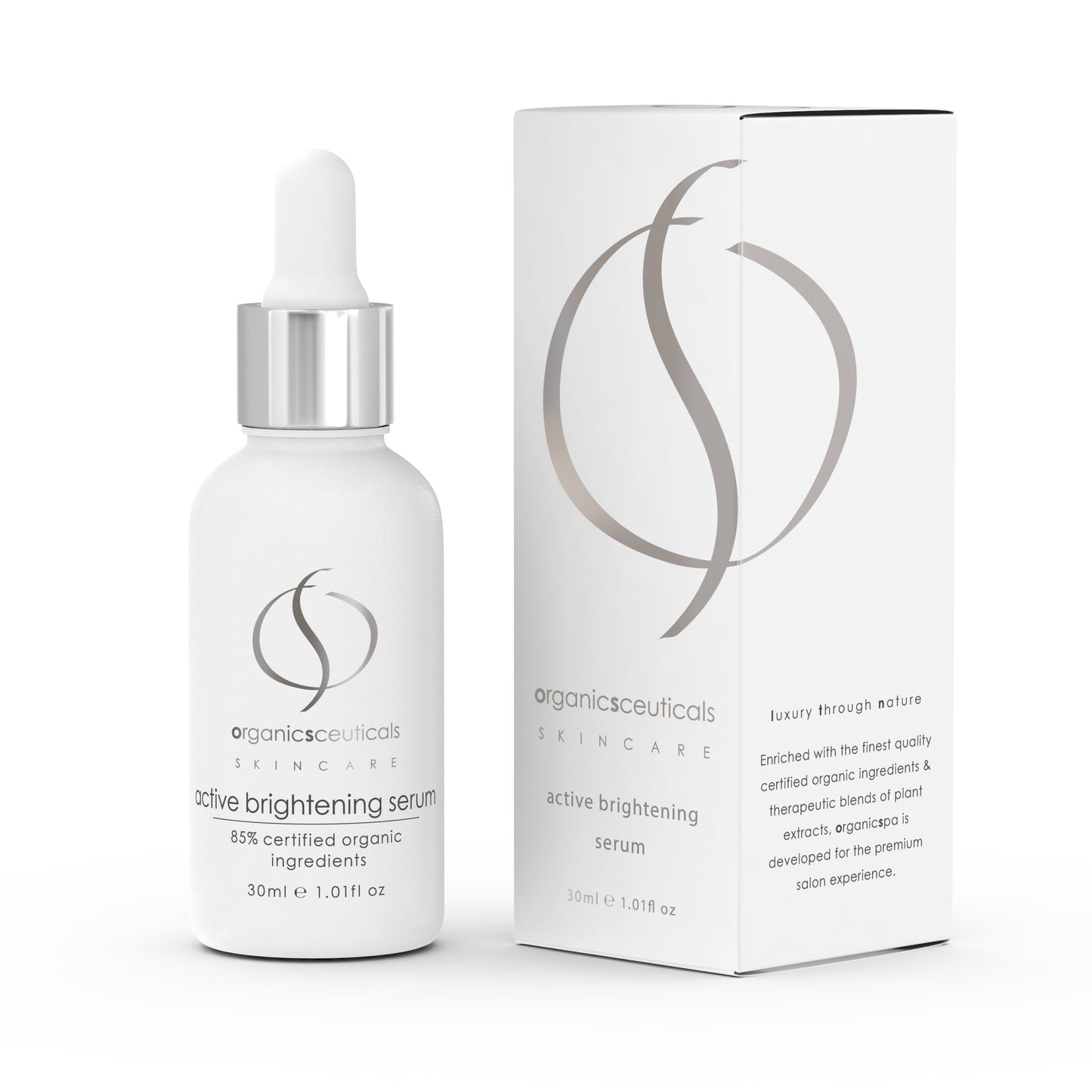 Active Brightening Serum 100% Natuurlijk 85.51% Biologisch