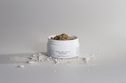 Body Salt Scrub 100% Natuurlijk 99% Biologisch