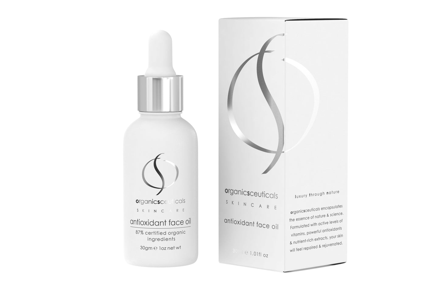 Antioxidant Face Oil 100% Natuurlijk 87% Biologische